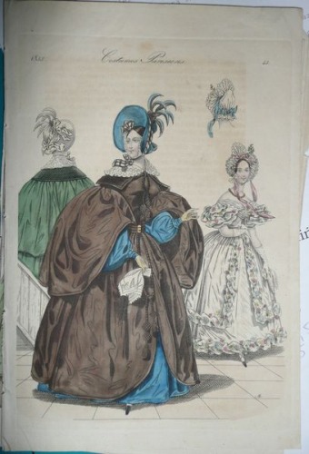 Costumes Parisiens nr 45, 1835 r.